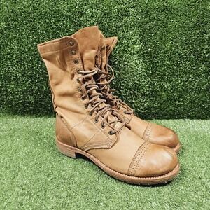 Walk Over Vintage Collection Molly Brown Leather Combat Ankle Boots Womens 9